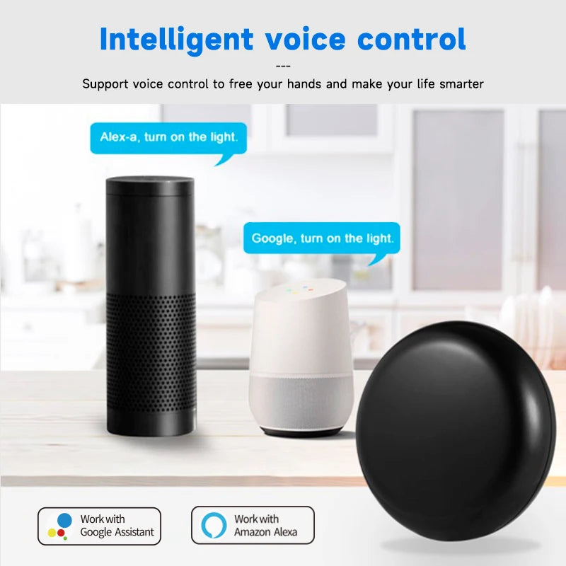 Tuya Zigbee IR Smart Home Remote Control Universal Infrared Air Conditioner Controller Works with Alexa And Google Home