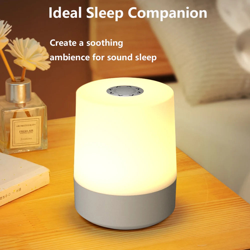 LED Touch Night Light USB Rechargeable Table Lamp With Remote Control Switch 3 Colors Dimmable Bedside Night Lamp Bedroom Decor