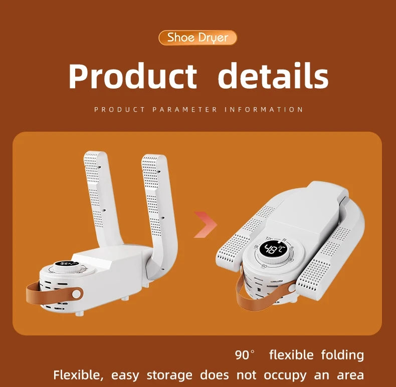 Smart Shoe Dryer Home Portable Shoe Warmer Drying Adjustable Gloves Effortlessly Outdoor Gear  And Dormitory Shoe Dryer Shoes