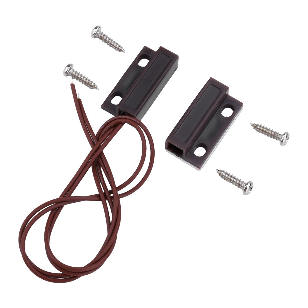 MC-38B RC-33 Door Magnetic Switch N/C N/O Switch Windows Magnetic Alarm 100V DC Normally Closed/Opened Door Window Sensor