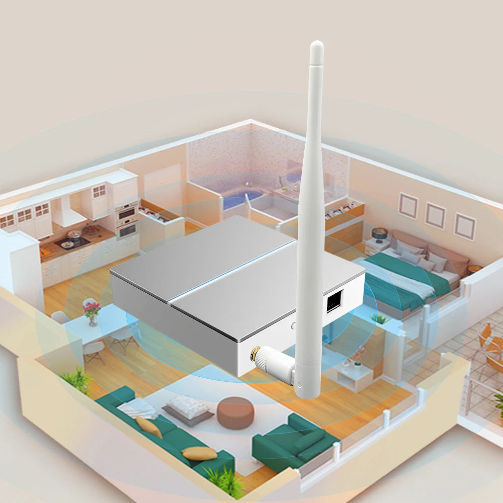 Tuya Zigbee 3.0 Smart Wired Gateway Hub ,With Signal Antenna Smart Wired Bridge Hub,Works With Yandex Alice Alexa Google Home