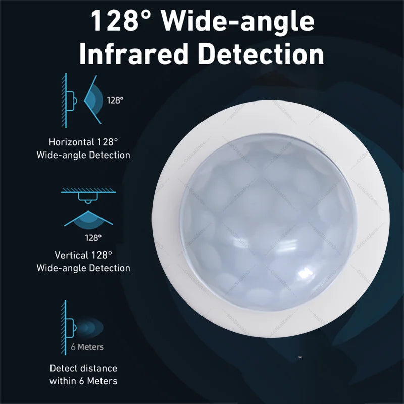 Zigbee 3.0 PIR Montion Sensor Zigbee Sensor Zigbee Hub Required workwith Home Assistant Yandex Alexa ZHA Zigbee2MQTT SmartLife