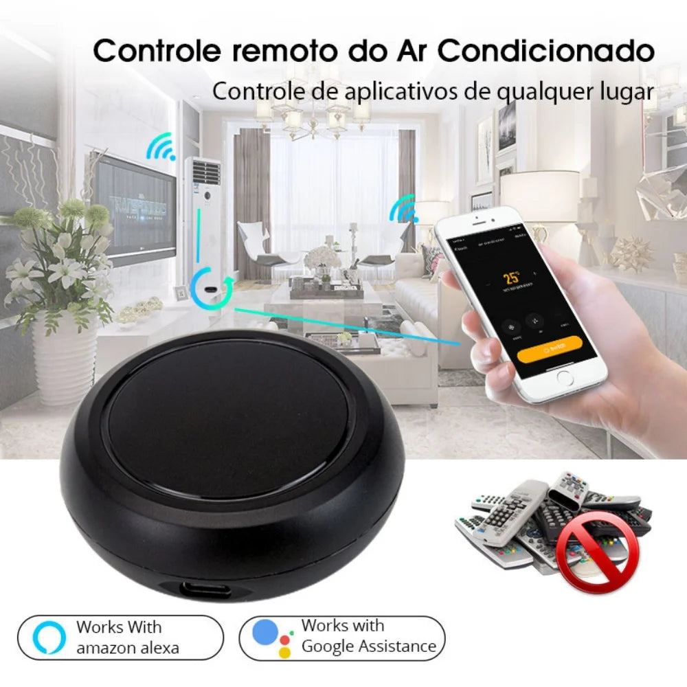 Tuya Wifi Smart Universal IR Remote Control DIY Infrared Remote Control for TV Air Conditioner Via Alexa Google Home Smart Life