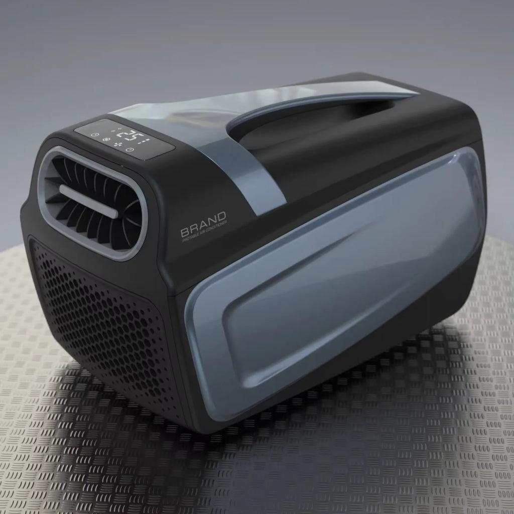 120-240V AC Inverter Smart Home Mini Portable Electric Air Conditioner 3400 BTU for Car Camping & Home Energy Saving