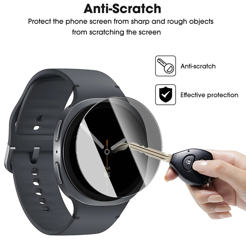 Tempered Glass Privacy Screen Protector for Samsung Galaxy Watch 8 40/44mm Watch8 Classic Anti-peeping Film for Watch Ultra 2025