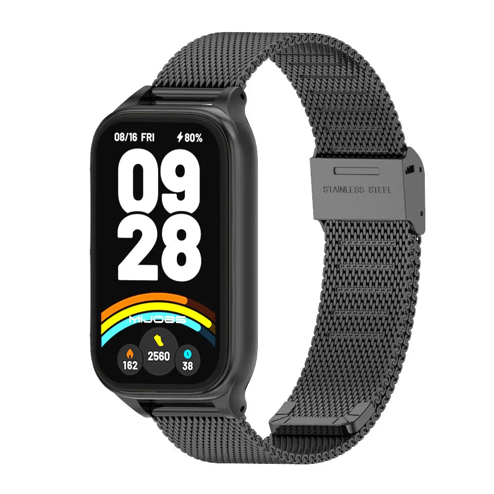 Strap for xiaomi Mi band 9 Active Bracelet Global Version Silicone Waterproof Wristband Mi Smart Band 9 Active Strap