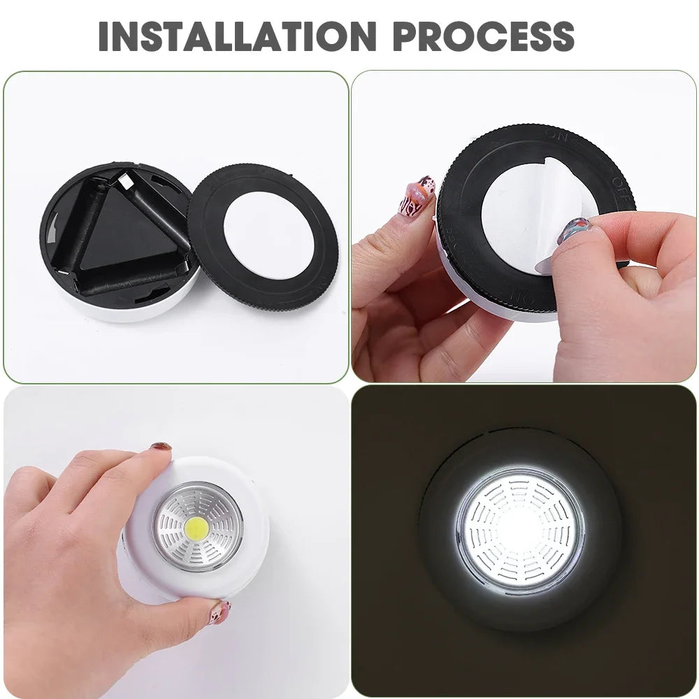 LED Touch Sensitive Night Light Dimmable Wall Light Portable USB Rechargeable Night Light for Living Room and Bedroom Lighting