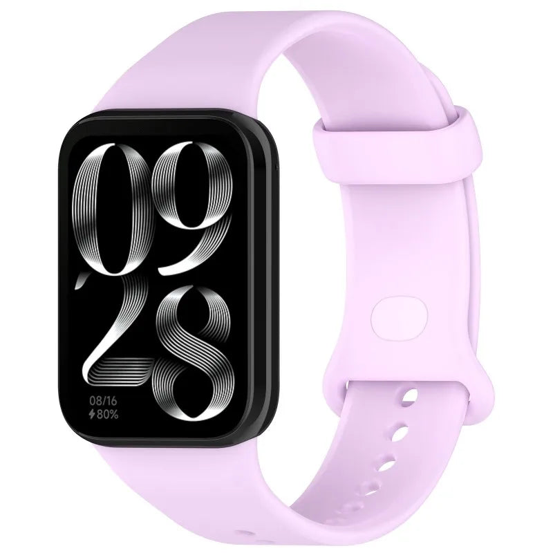 Official Silicone Band Strap for Xiaomi Mi band 9Pro/10 8 Pro Smart Watch Bracelet Replacement For Redmi Watch6 5 4 Accessories