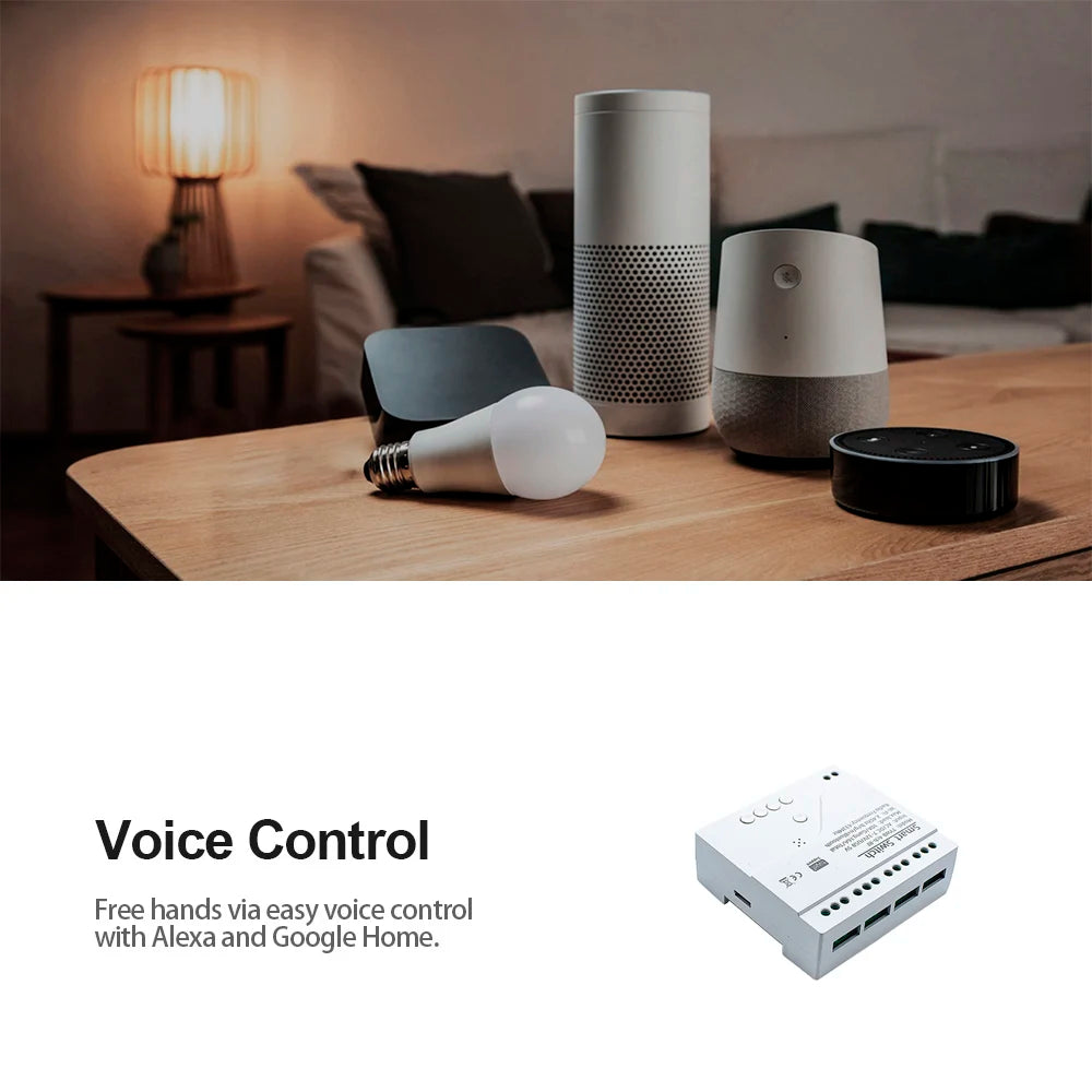 Tuya Smart Wifi Switch Module 12V 32V 220V RF 433 Radio Remote Control 1/2/4 Channels Relay for Alexa Google Home Smart Life