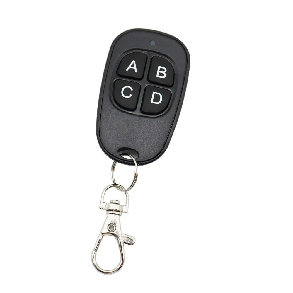 433MHz Door Remote Control  4 Keys Copy Garage  Universal Remote Control Cloning electric gate Remote Controller Duplicator Key