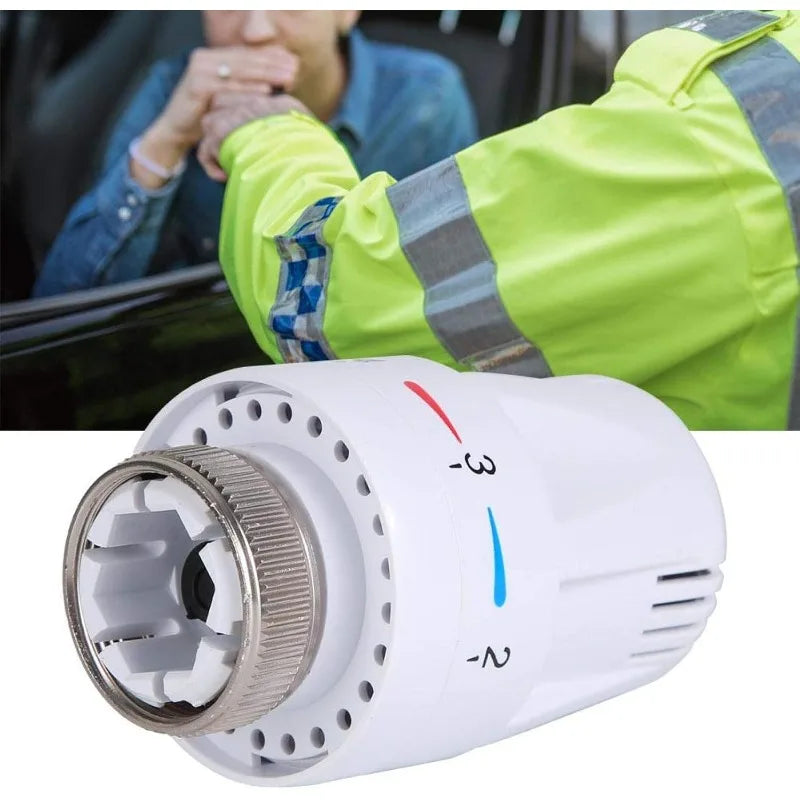 Adjustable Floor Heating Temperature Control Thermostat Valve M30*1.5 Radiator Thermostatic Control Valve