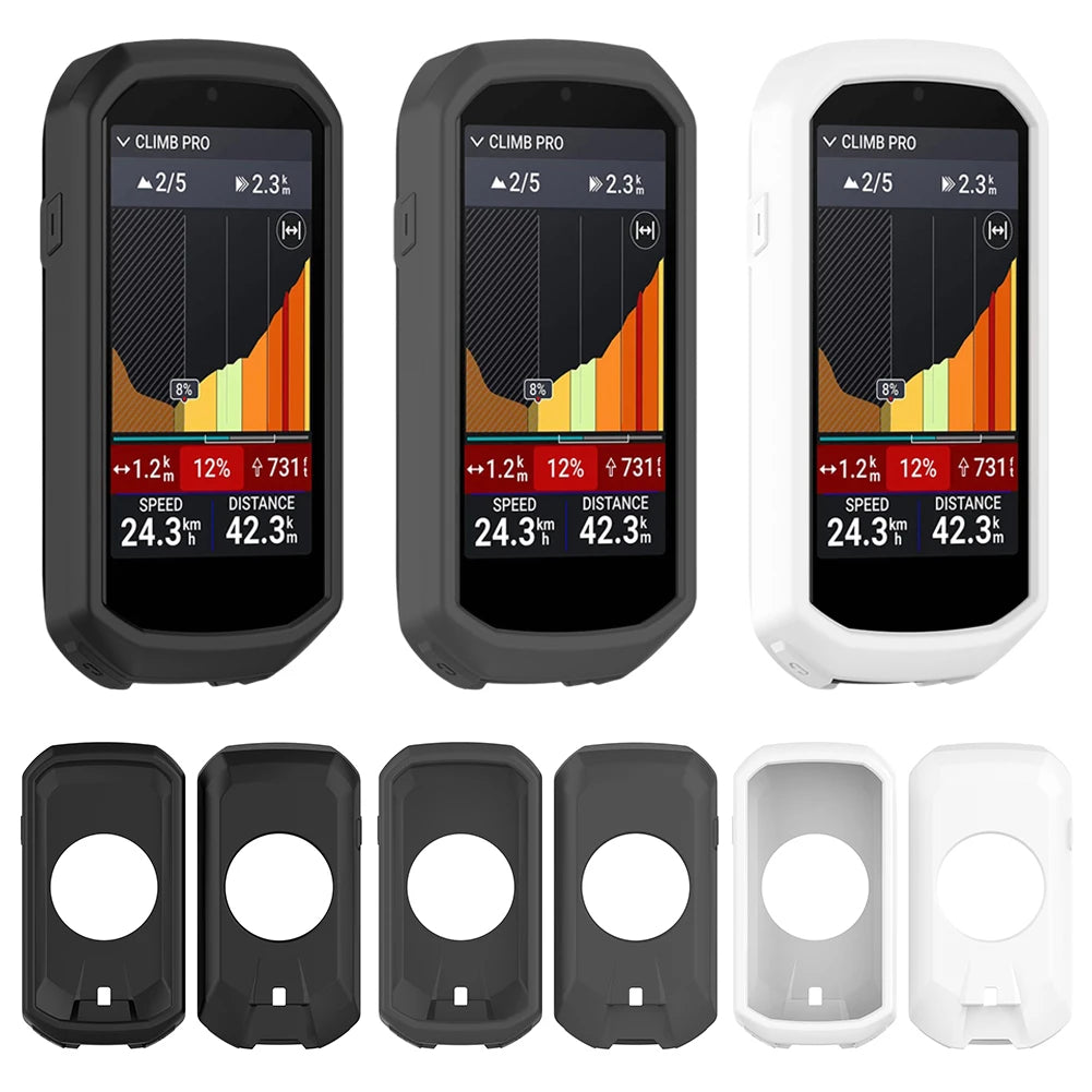 For Garmin Edge 1050 Silicone Case GPS Code Table Protective Cover Anti-Scratch Bike GPS Protective Cover Bumper Sleeve Shell