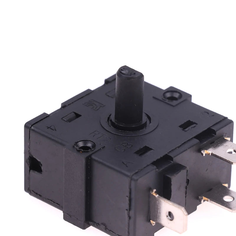 1Pcs 3/5 Pin 2/4 Position Rotary Switch Selector AC 250V 16A Radiator For Electric Room Heater
