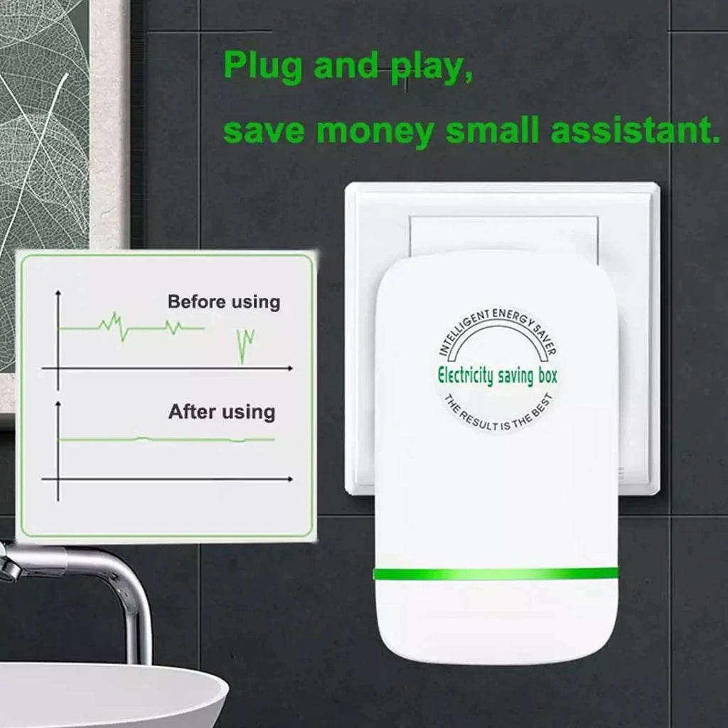 Pro Power Save Electric Energy Saver 90V-250V EU/US/UK Household Commercial Energy Saving Box Smart Electricity Power Saver