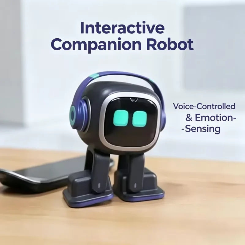 EMO Tuya Intelligent AI Robots Emotional Support Interactive Desktop Voice Recognition EMO Go Home Robot Companion Children Gift