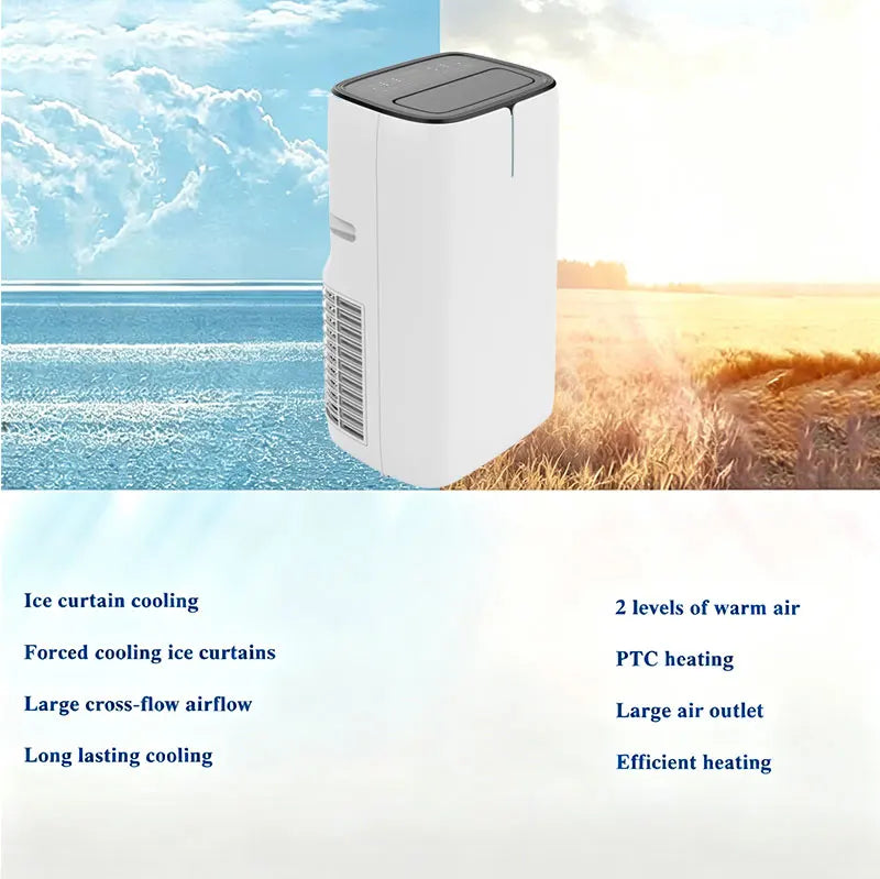 Home Smart Appliances Cus tom Color Brand 220-240V Cooling and Heating Portable Air Conditioner
