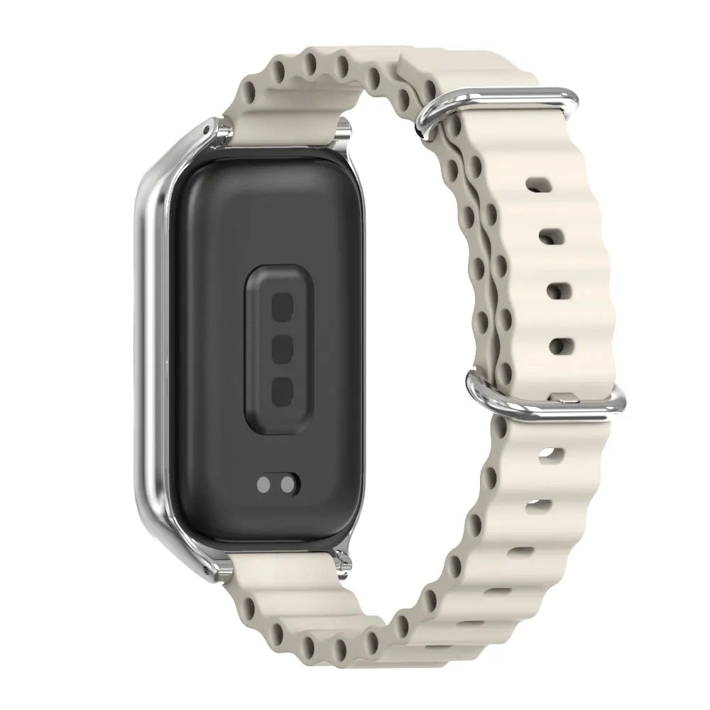 Strap for xiaomi Mi band 9 Active Bracelet Global Version Silicone Waterproof Wristband Mi Smart Band 9 Active Strap