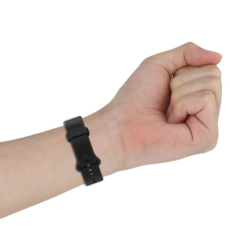 Official Silicone Band Strap for Xiaomi Mi band 9Pro/10 8 Pro Smart Watch Bracelet Replacement For Redmi Watch6 5 4 Accessories