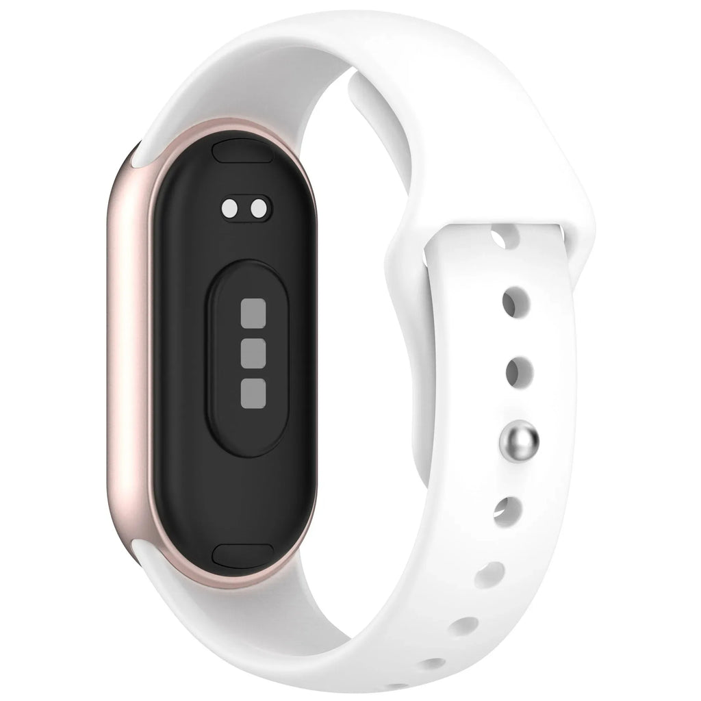 Soft Silicone Strap for Xiaomi Mi Band 10 9 8 NFC Smart Watch Sport Replaceable Bracelet Correa for Mi Band 10 Breathable Strap