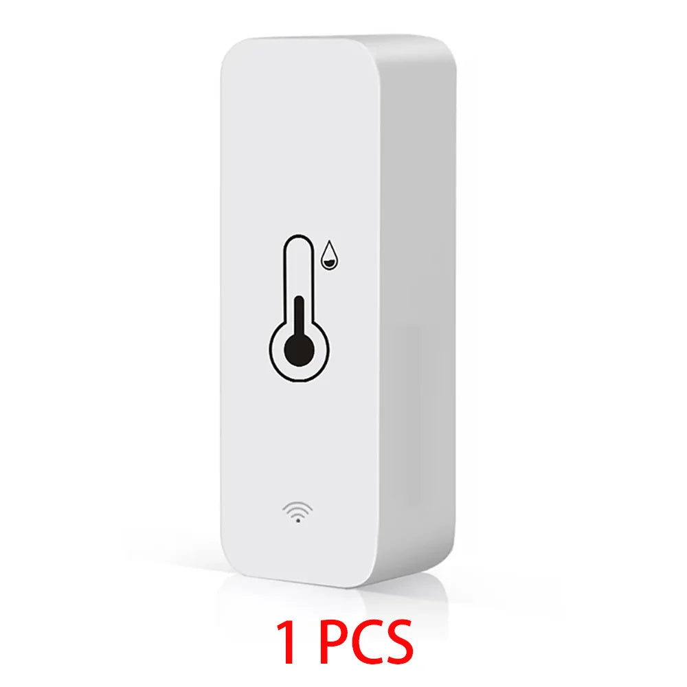 Tuya Smart Temperature And Humidity Sensor APP Remote Monitor For Smart Home SmartLife Work With Alexa Google Assistant WiFi