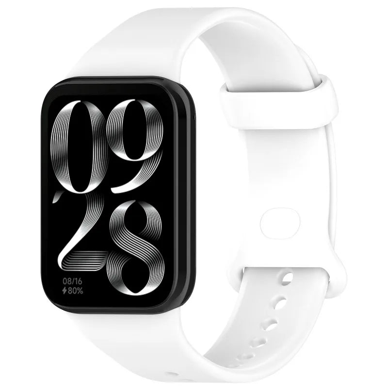 Official Silicone Band Strap for Xiaomi Mi band 9Pro/10 8 Pro Smart Watch Bracelet Replacement For Redmi Watch6 5 4 Accessories