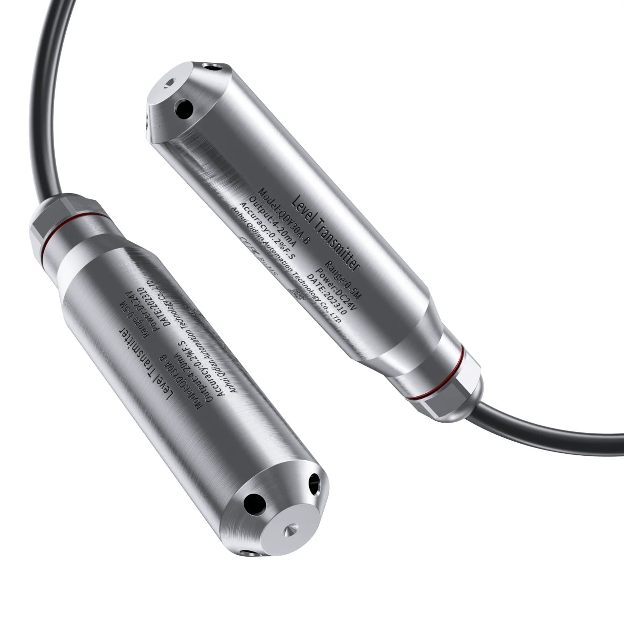 1m 2m 3m 5m Submersible Water Level Sensor 4-20mA Tank Well Pool 0-10V RS485 Level Sensor Transmitter