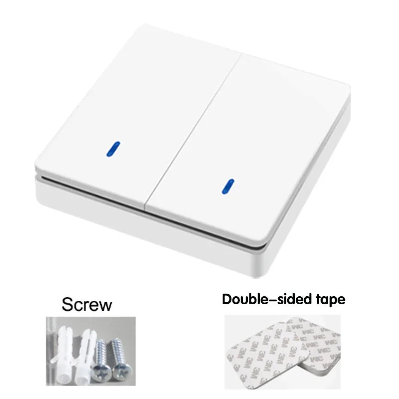 Wireless Smart Switch Light RF 433Mhz 86 Wall Panel Switch with Remote Control Mini Relay Receiver 220V Home Led Light Lamp Fan