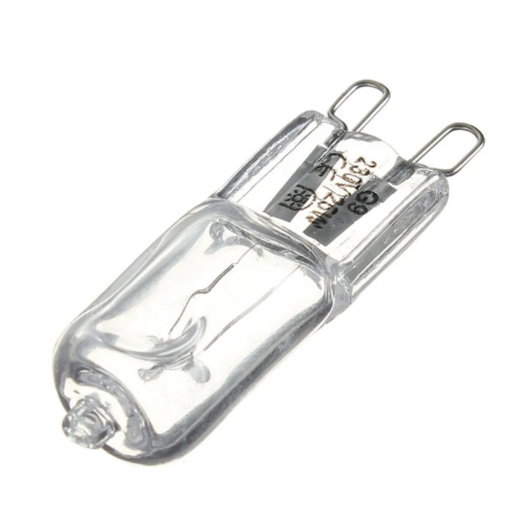 10pcs G9 AC 200-240V 25W 40W 60W Portable Warm Light Halogen Bulb Light Lamp 2700K Globe Capsule Clear Bulbs	2 Pin Base