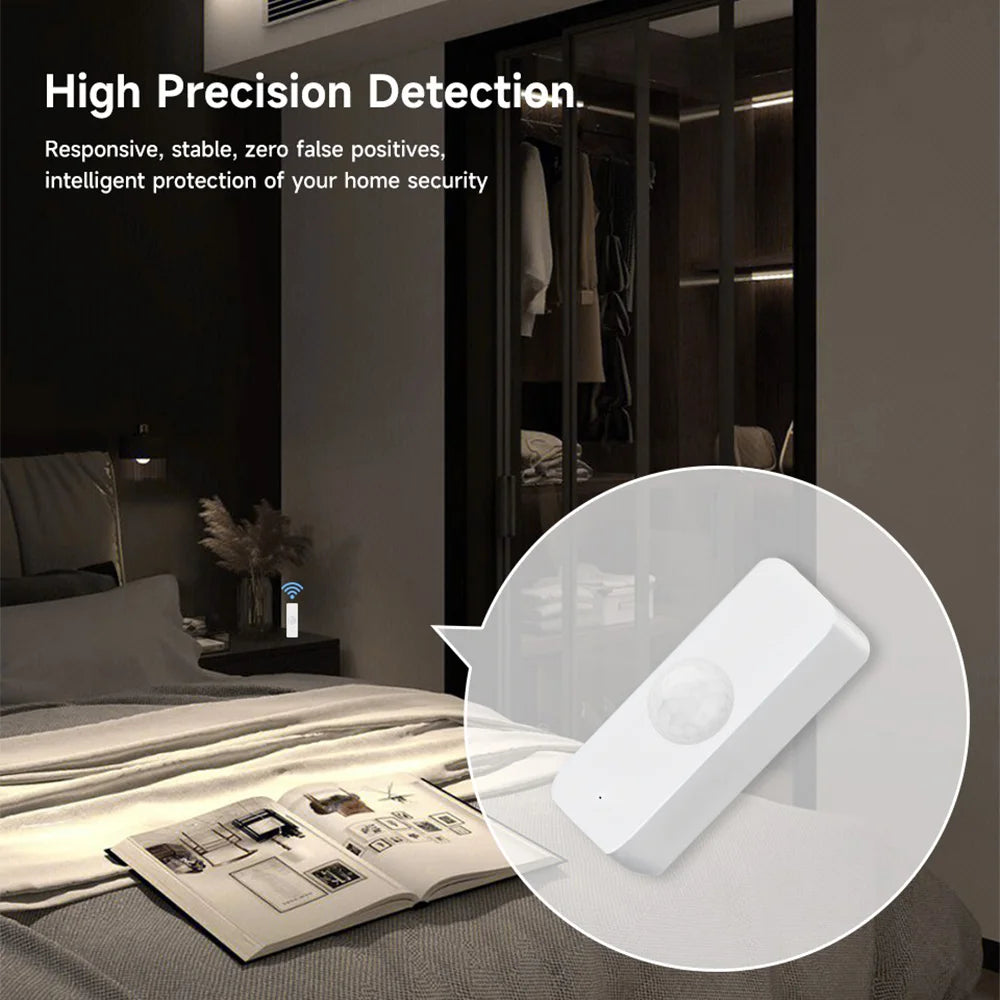 Tuya WiFi Zigbee PIR Motion Sensor Smart Home Human Body Infrared Detector Security Smart Life Works With Alexa Google Home