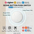 Ewelink Zigbee Smart Push Button Wireless Switch Battery Powered Remote Control Automation Scenario Switch work with Zigbee2MQTT
