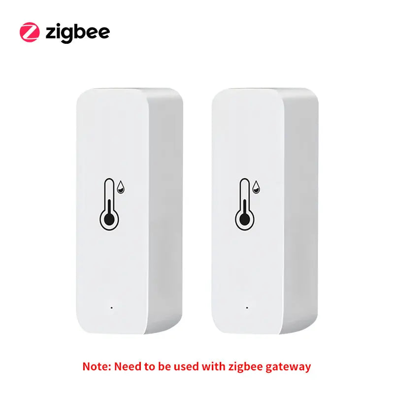 1/2/4/8 Tuya Wifi Zigbee Smart Temperature Humidity Sensor APP Remote Monitor Control SmartLife Work with Alexa Google Assistant