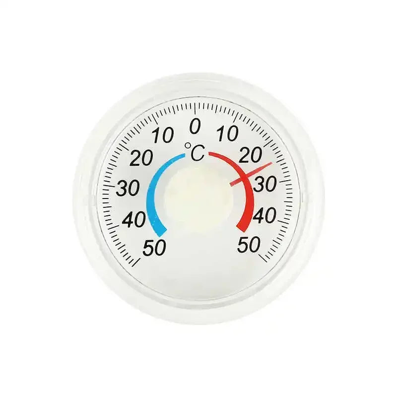 Outdoor Door Window Thermometer Pointer Type Cold And Heat Watch Hot SaleRound Plastic Door And Window Thermometer