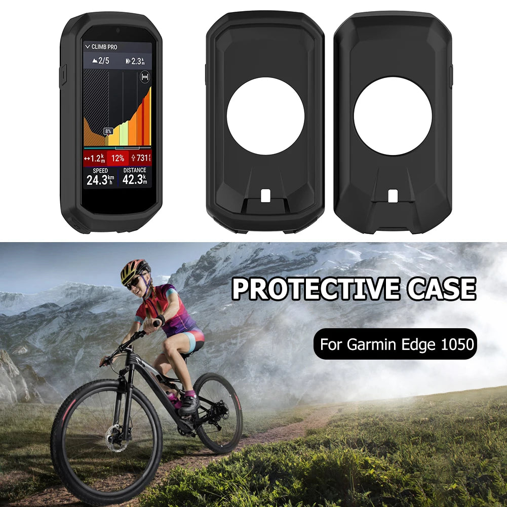 For Garmin Edge 1050 Silicone Case GPS Code Table Protective Cover Anti-Scratch Bike GPS Protective Cover Bumper Sleeve Shell