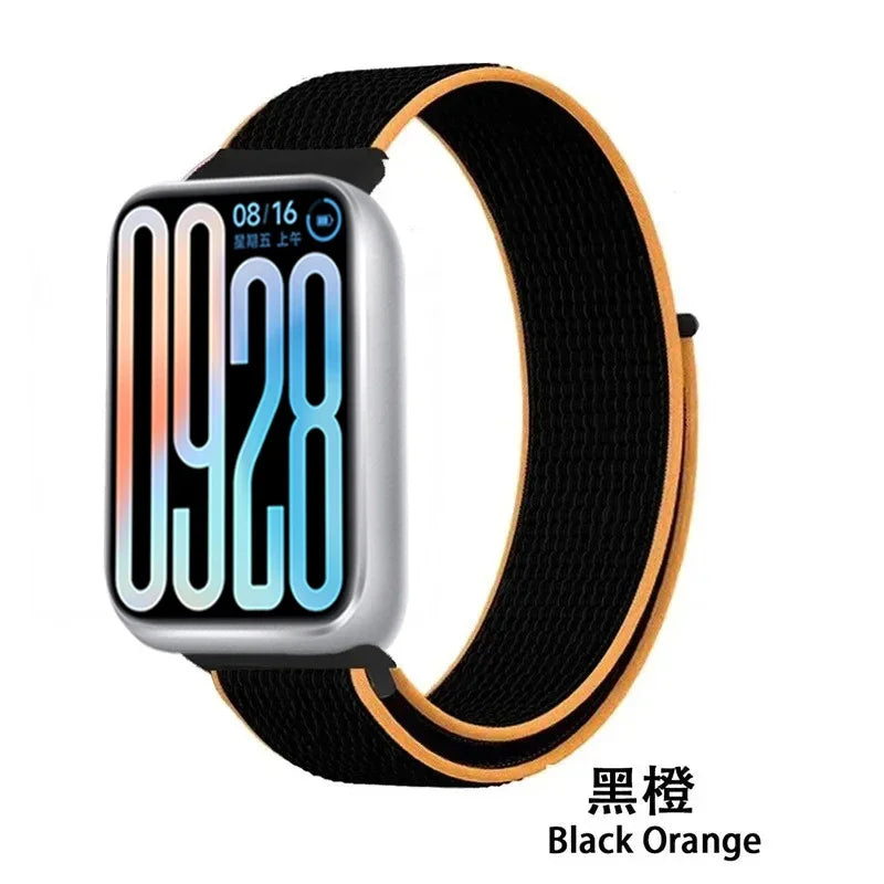 Nylon Strap for Xiaomi Mi Band 8 Pro/9 Pro/10 Pro Bracelet Smart Watch Replacement comfortable Wristband for Redmi Watch 4 5 6