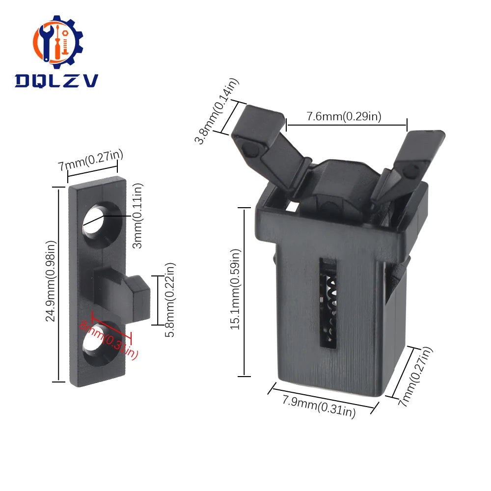 YT2021Y PR-001 Small Door Lock Switch Lock For MS Air Conditioner Set Top Box TV EVD DVD Door Cover High Quality On Sale
