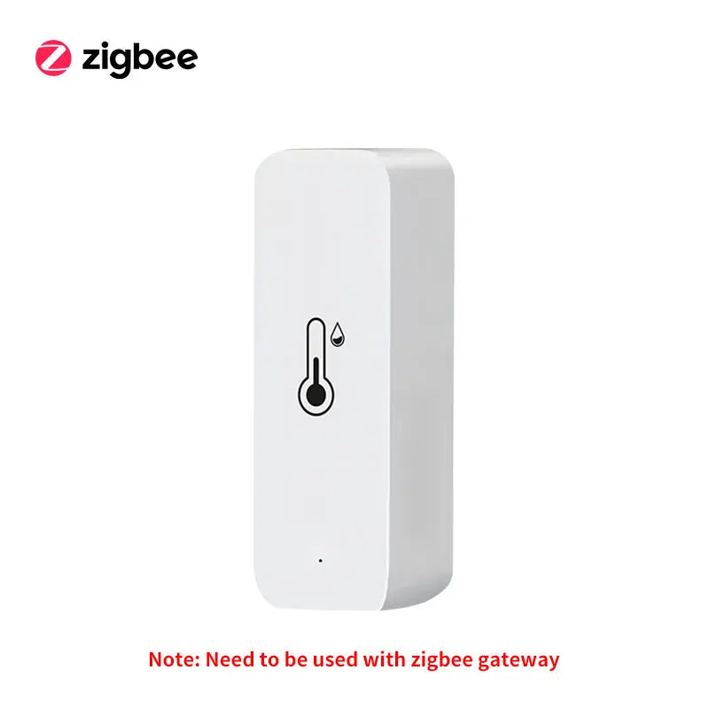 1/2/4/8 Tuya Wifi Zigbee Smart Temperature Humidity Sensor APP Remote Monitor Control SmartLife Work with Alexa Google Assistant