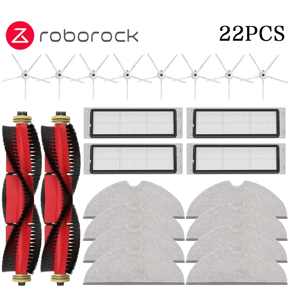For Xiaom Roborock S5 S50 S51 S55 S6 S60 S6 Pure Vacuum Cleaner Accessories HEPA Filter Mop Cloth Side Main Brush Spare Parts