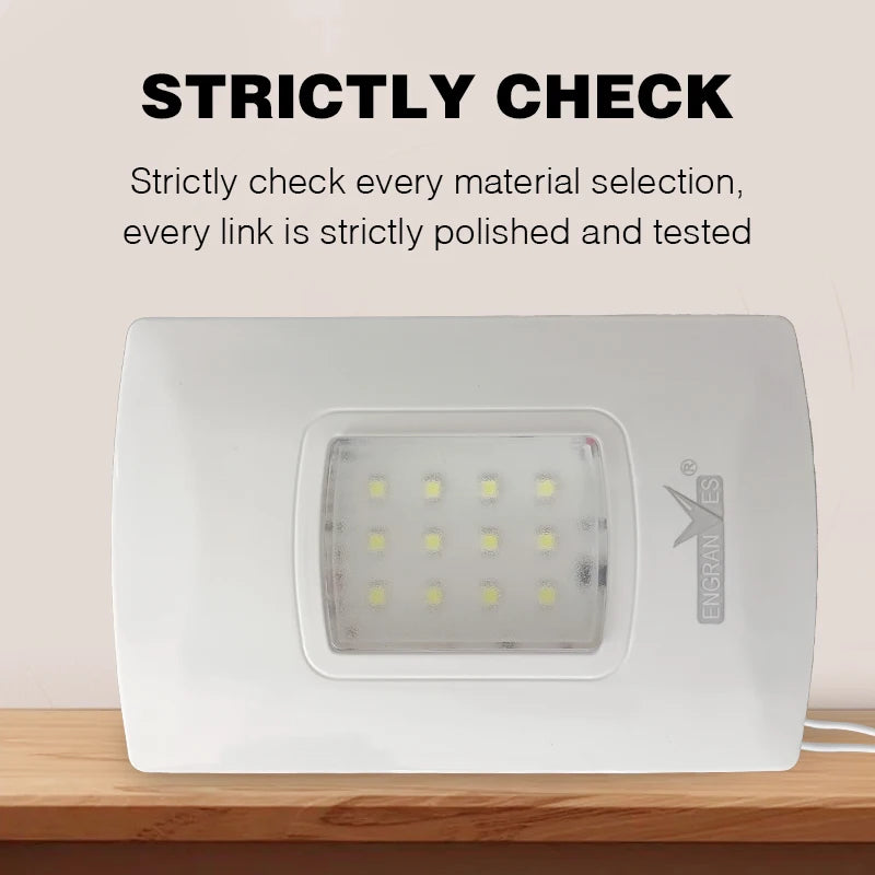 LED Emergency Light Indoor Corridor Lamp Embedded Fire Fighting Light Wire Link Rechargeable Evacuation Lamp for Power Outage