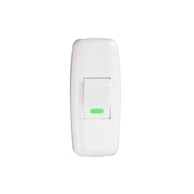 Boat Shape Switch Home Light Switches Classic White Inline On/Off Table Lamp Switches Wires Cable Switches Electrical Accessorie