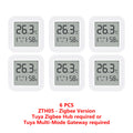 Tuya Zigbee2MQTT Thermometer Hygrometer Sensor Temperature Humidity Sensor Require Hub work with Tuya Smart Alexa Yandex ZHA