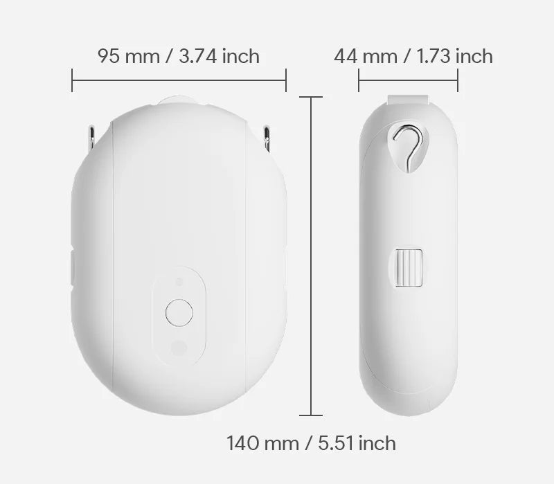 Smart Zigbee Curtain Motor with Hooks for T U Rail Smart Curtain Pusher Robot Compatible with Tuya App Siri Google Alexa Voice