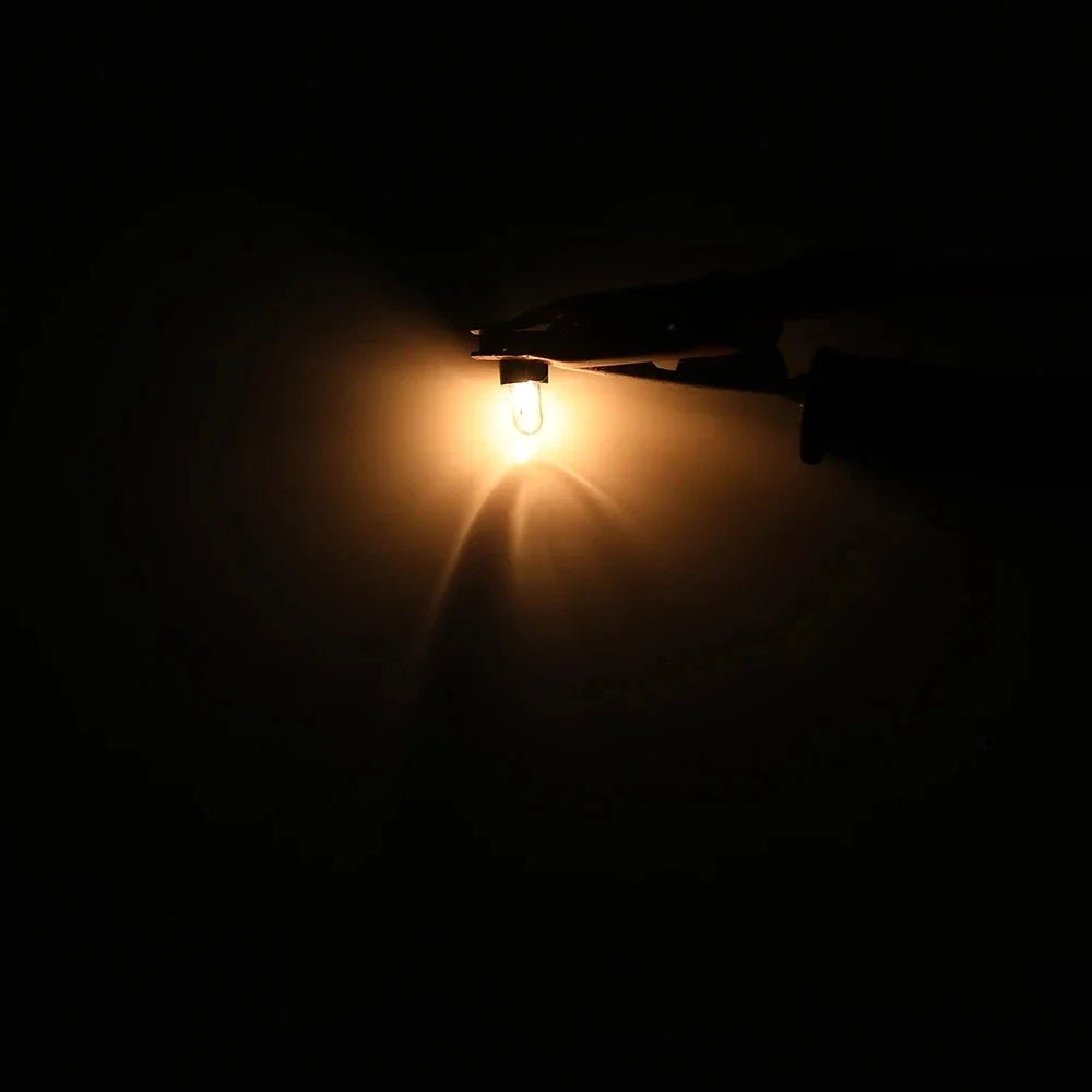 5/10pcs T3/T4.2 Halogen Bulb Car Board Instrument Panel Lamp 4300K 1-1.4W Halogen Lamp Indicator Wedge Car Dashboard LED Lights