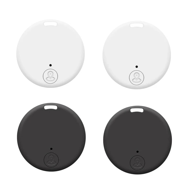 5pcs Mini GPS Locator Anti-Lost Alarm Wallet Keychain Smart Tag Bluetooth Tracer Keychain Luggage Tracker Key Finder Accessories