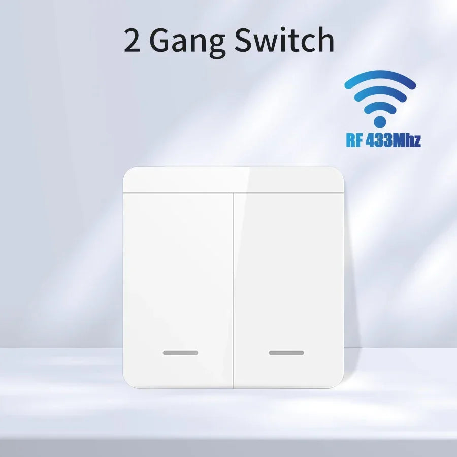 Tuya Smart WiFi Switch Smart Home Wireless RF 433mhz Smart Switch Wall Switch Smart Life APP Voice Control Via Alexa Google Home