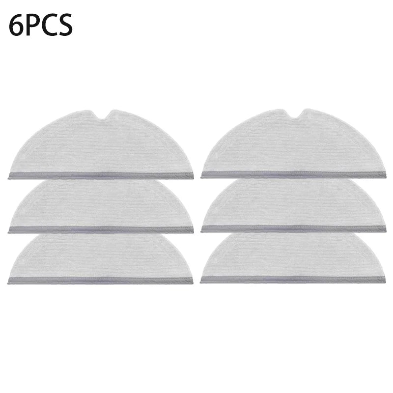 For Xiaom Roborock S5 S50 S51 S55 S6 S60 S6 Pure Vacuum Cleaner Accessories HEPA Filter Mop Cloth Side Main Brush Spare Parts