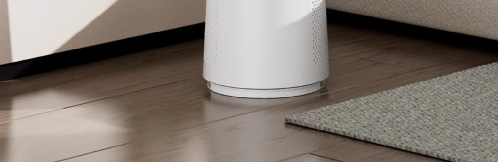 ‌Smart Bladeless Tower Fan‌-AI Climate Control with 3 Airflow Modes 24H Schedule & Ultra-Quiet Operation Baby-Safe AC Companion