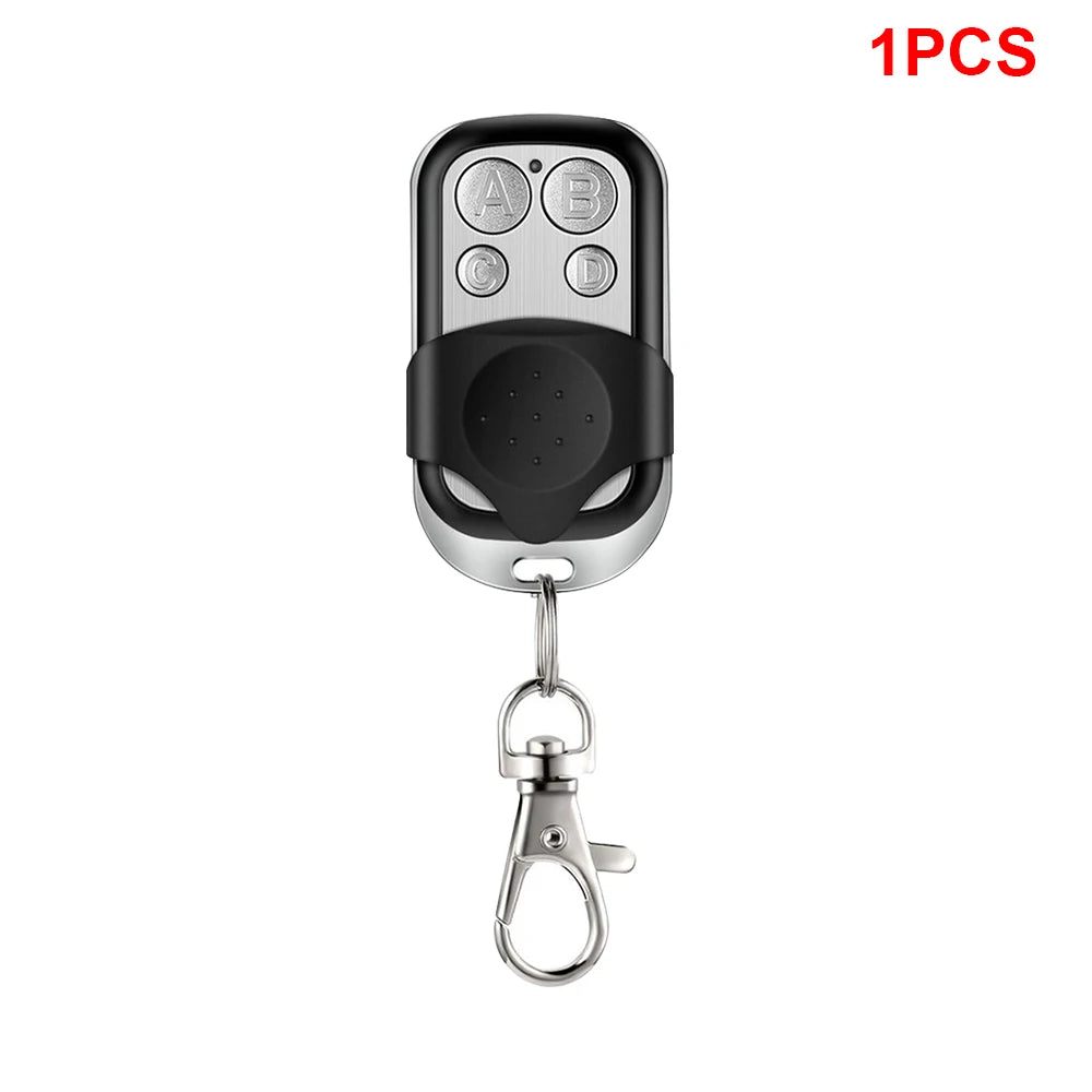 Universal 4 Buttons Garage Door Opener Remote Control 433MHZ Clone Fixed Learning Rolling Code Duplicator Garage