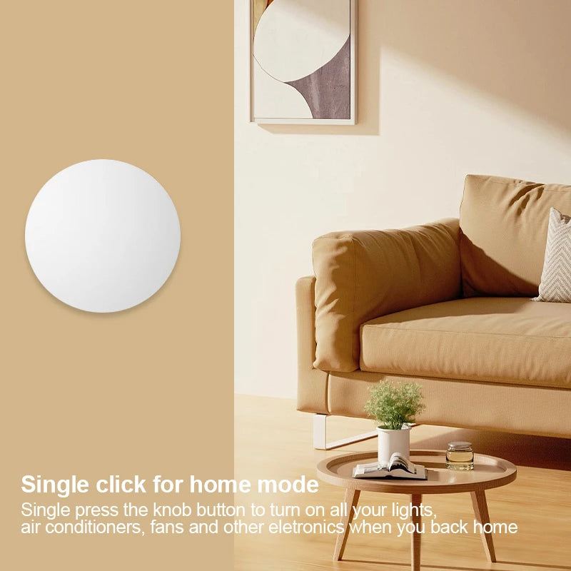 Zigbee Smart Wireless Scene Button Switch Remoter Multi-scene Linkage Conneting Compatible with Tuya App Alexa Goolge Home Voice