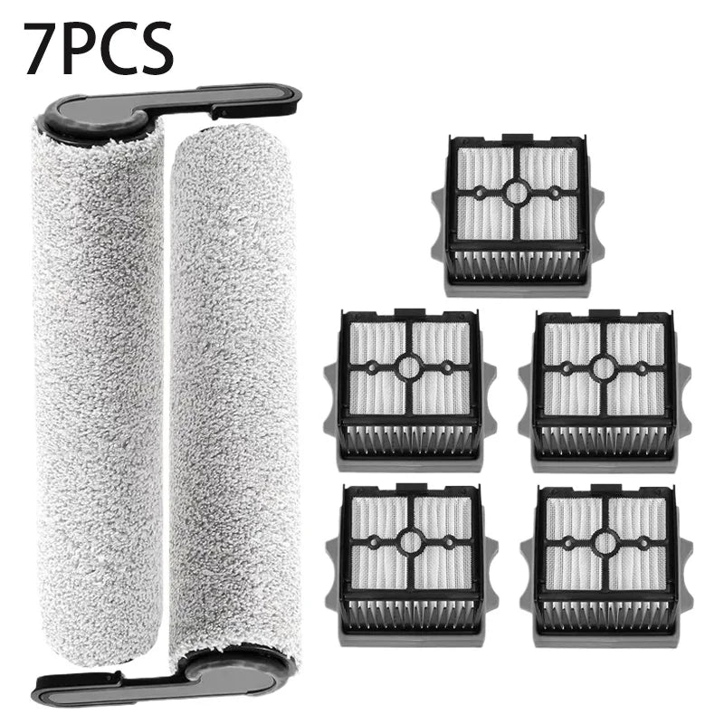For Tineco Floor One Switch S6/Stretch S6 /S7 Stretch Ultra Wet Dry Vacuum Cleaner ConsumableRoller BrushHEPA Filter Accessories