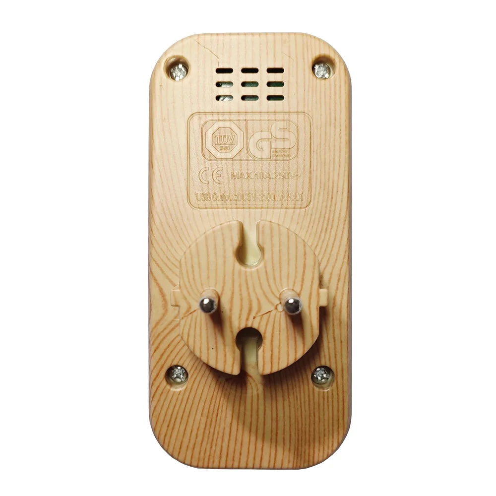 Power Strip USB Socket Adapter EU Plug AC Outlet Double Socket With 2 USB Port Fast Charging Home Office Surge Protector Adapter